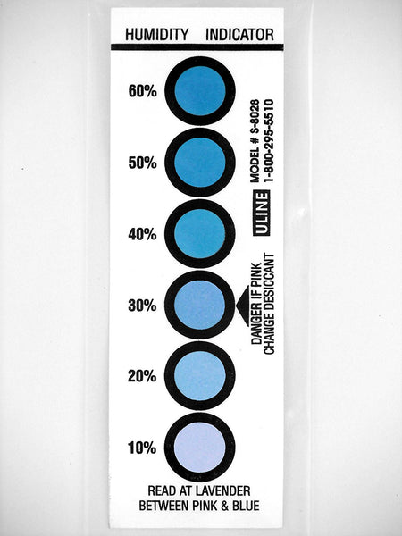 Humidity Indicators - 10-60% S-8028 - Uline