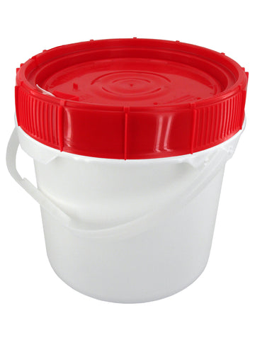 3.5 gal. BPA Free Food Grade Bucket with Wire Handle and Lid (T28W