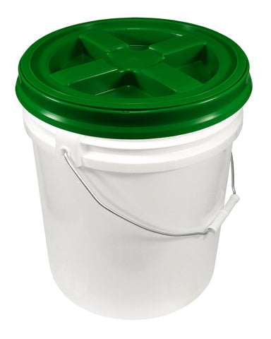 Gamma Seal Screw On Bucket Lids for 5 Gallon Green Buckets